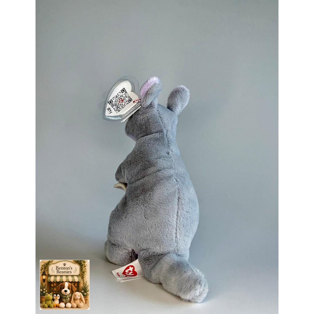 Kayla the Kangaroo TY Beanie Baby | Mint Heart/Tush Tag NEW