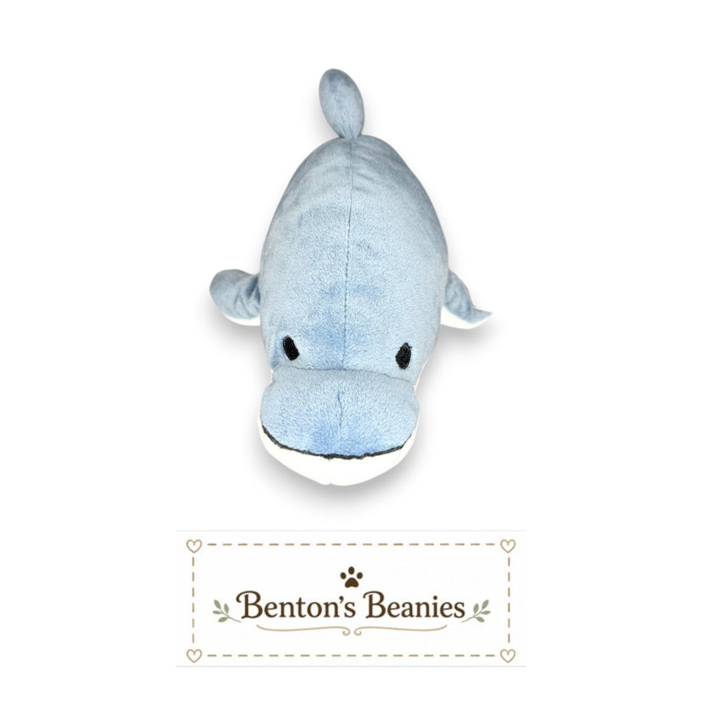 Glide the Dolphin TY Pillow Pal | Mint Heart & Tush Tag