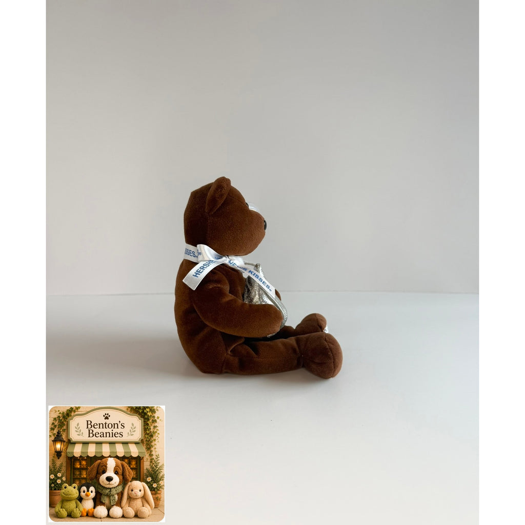 Cocoa Bean the Bear TY Beanie Baby | Mint Heart & Tush Tag