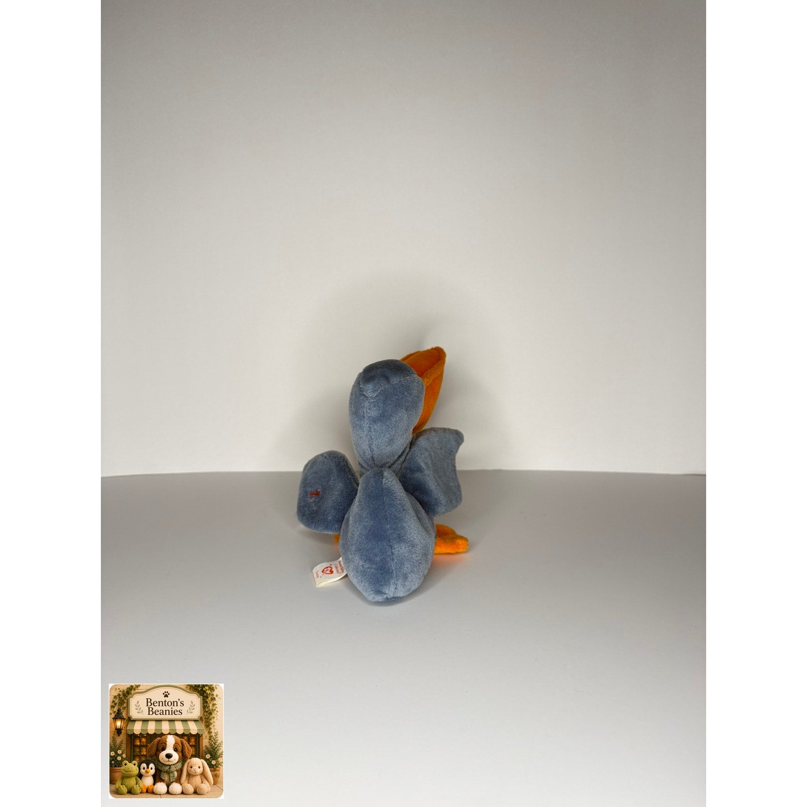 Scoop the Pelican TY Beanie Baby | Mint Heart & Tush Tag