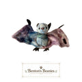 Batty (TY-Dyed Version) Beanie Baby | Mint Heart & Tush Tag