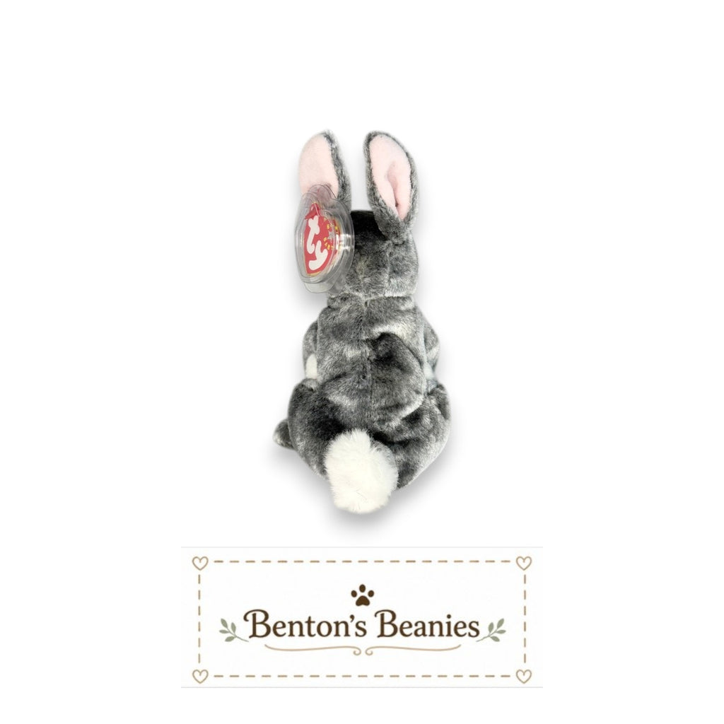 Hopper the Rabbit TY Beanie Baby | Minor Heart Tag Vein