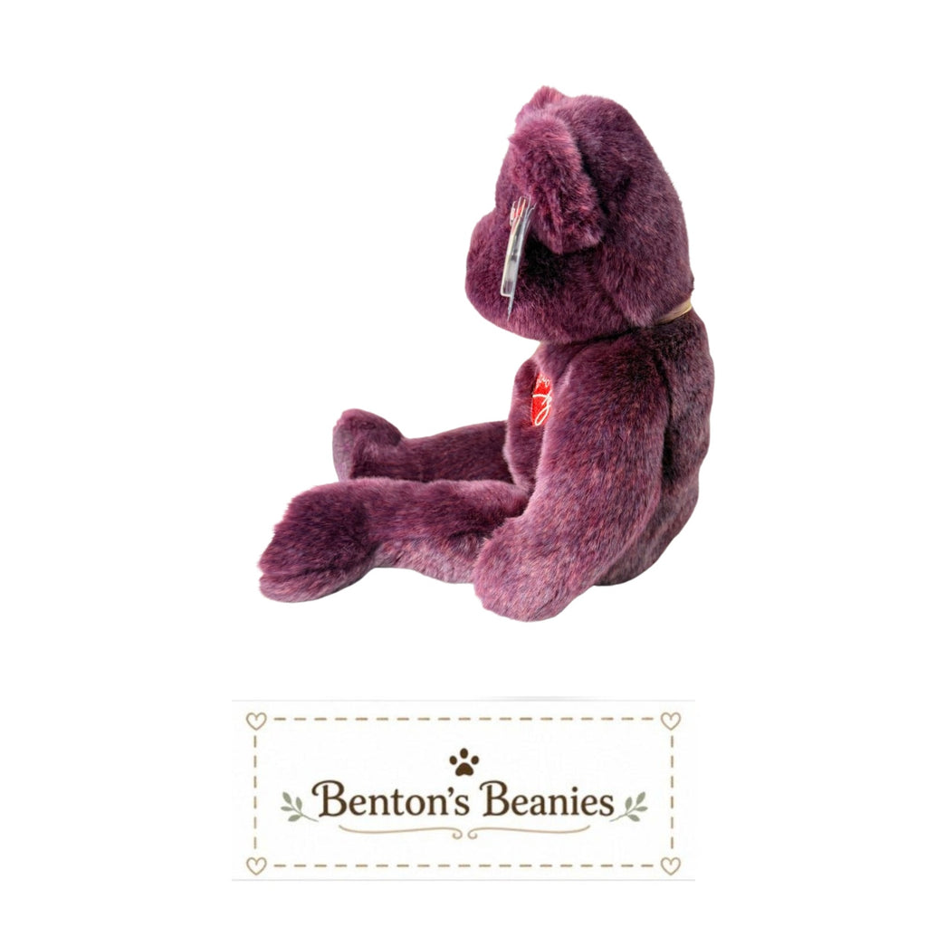 2000 Signature Bear TY Beanie Buddies | Mint Heart Tush Tags