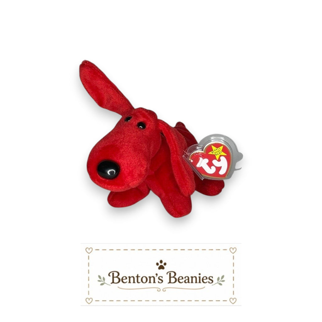 Rover the Dog TY Beanie Baby | Mint Heart & Tush Tag