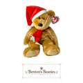 1997 Holiday Teddy TY Beanie Buddies | Mint Heart Tush Tags