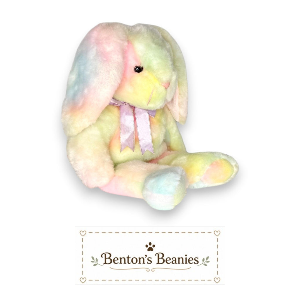 Hippie the Bunny TY Beanie Buddies | Mint Heart & Tush Tags