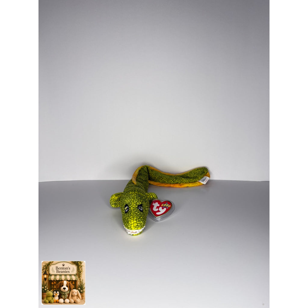 Morrie the Eel TY Beanie Baby | Mint Heart & Tush Tag