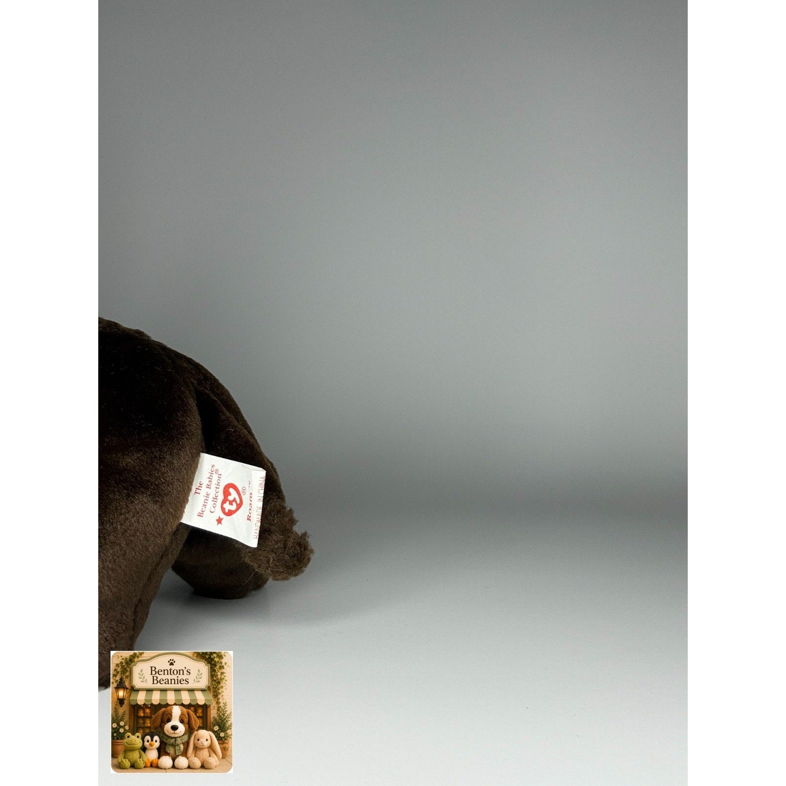 Roam the Buffalo TY Beanie Baby | Mint Heart & Tush Tag