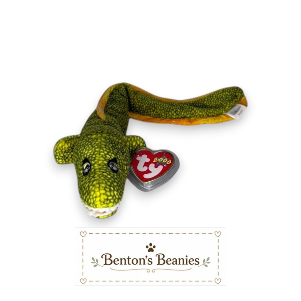 Morrie the Eel TY Beanie Baby | Mint Heart & Tush Tag