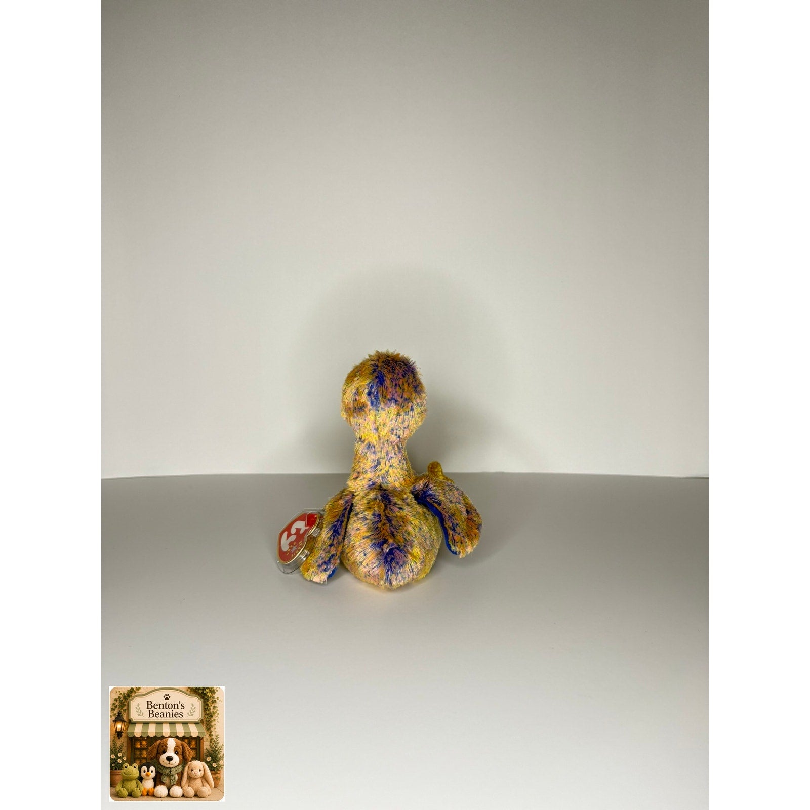 Dinky the Dodo Bird TY Beanie Baby | Mint Heart & Tush Tag