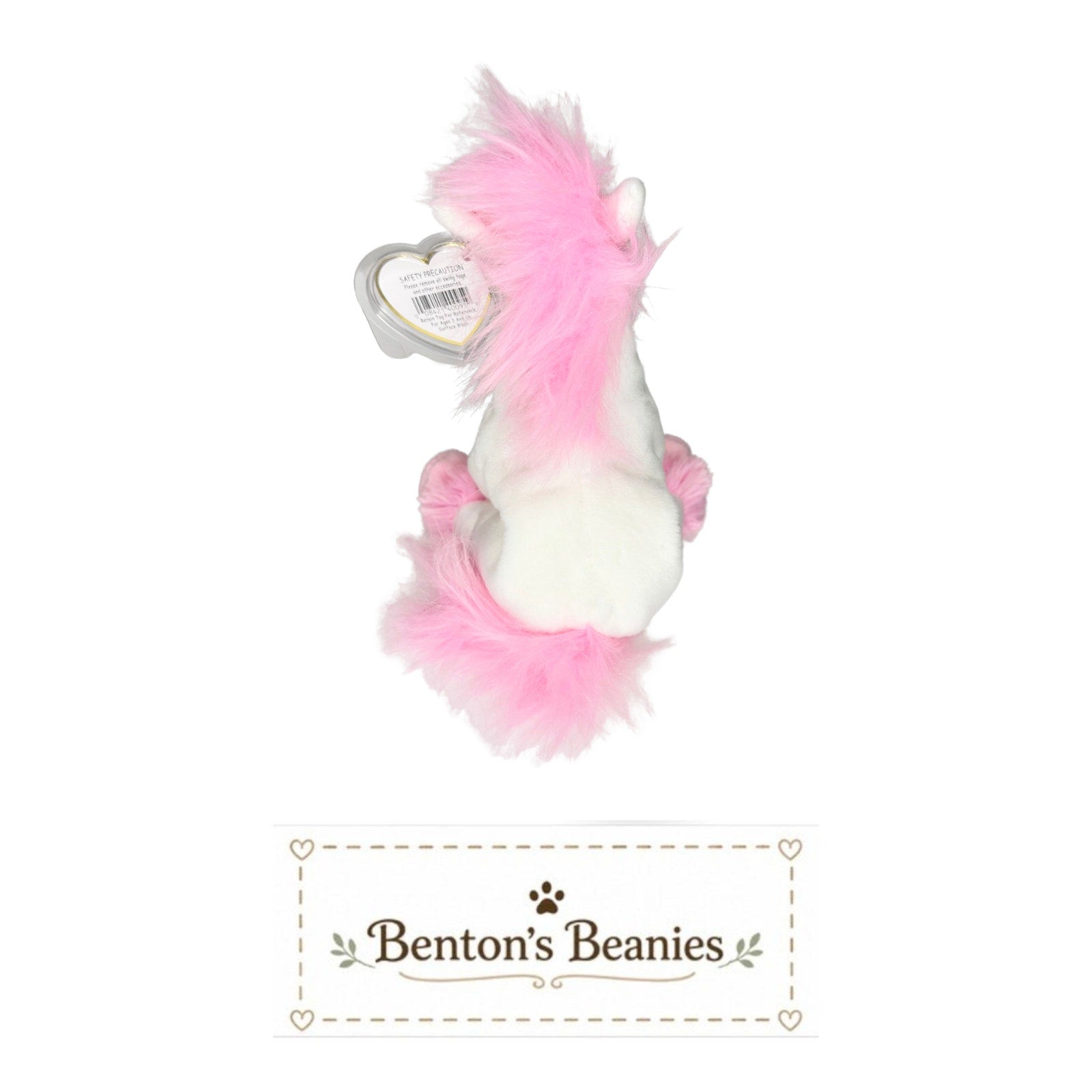 Avalon the Horse TY Beanie Baby | Mint Heart & Tush Tag