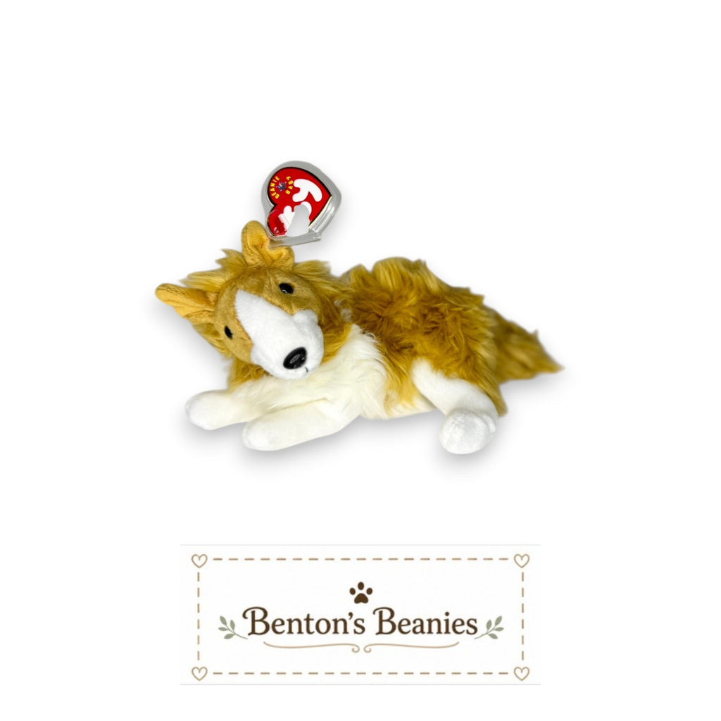 Cassie the Collie TY Beanie Baby | Mint Heart & Tush Tags