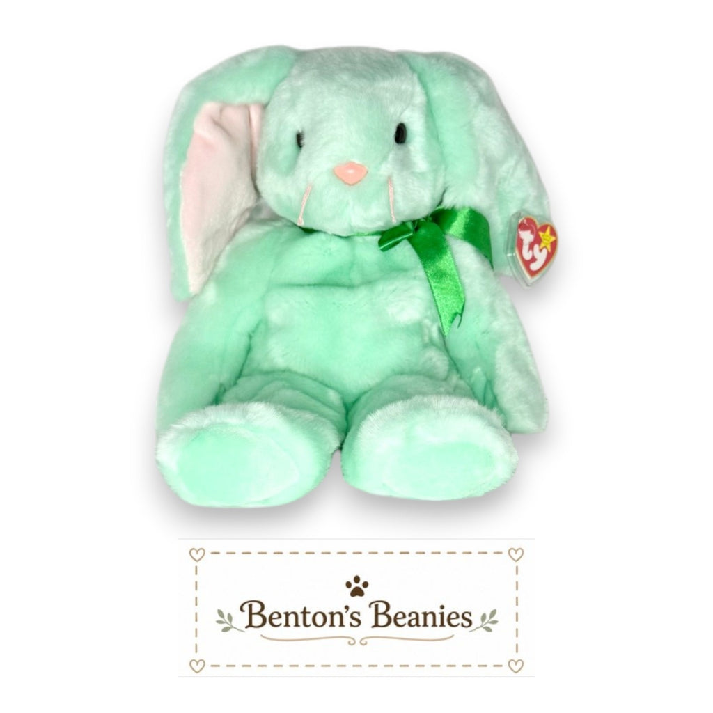 Hippity the Bunny TY Beanie Buddies | Mint Heart & Tush Tags