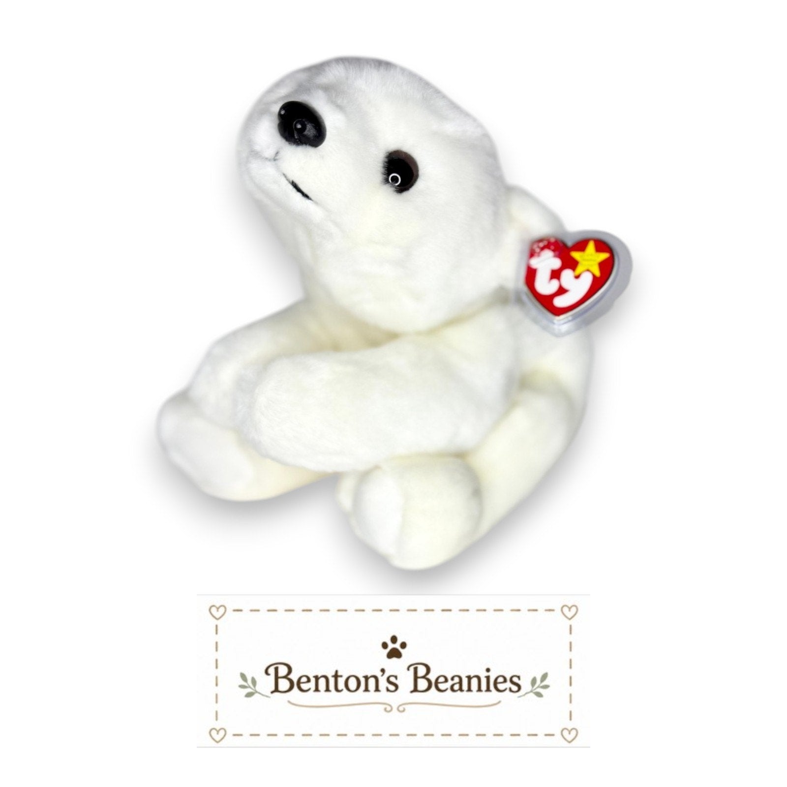 Chilly the Polar Bear TY Beanie Buddies | Mint Tags