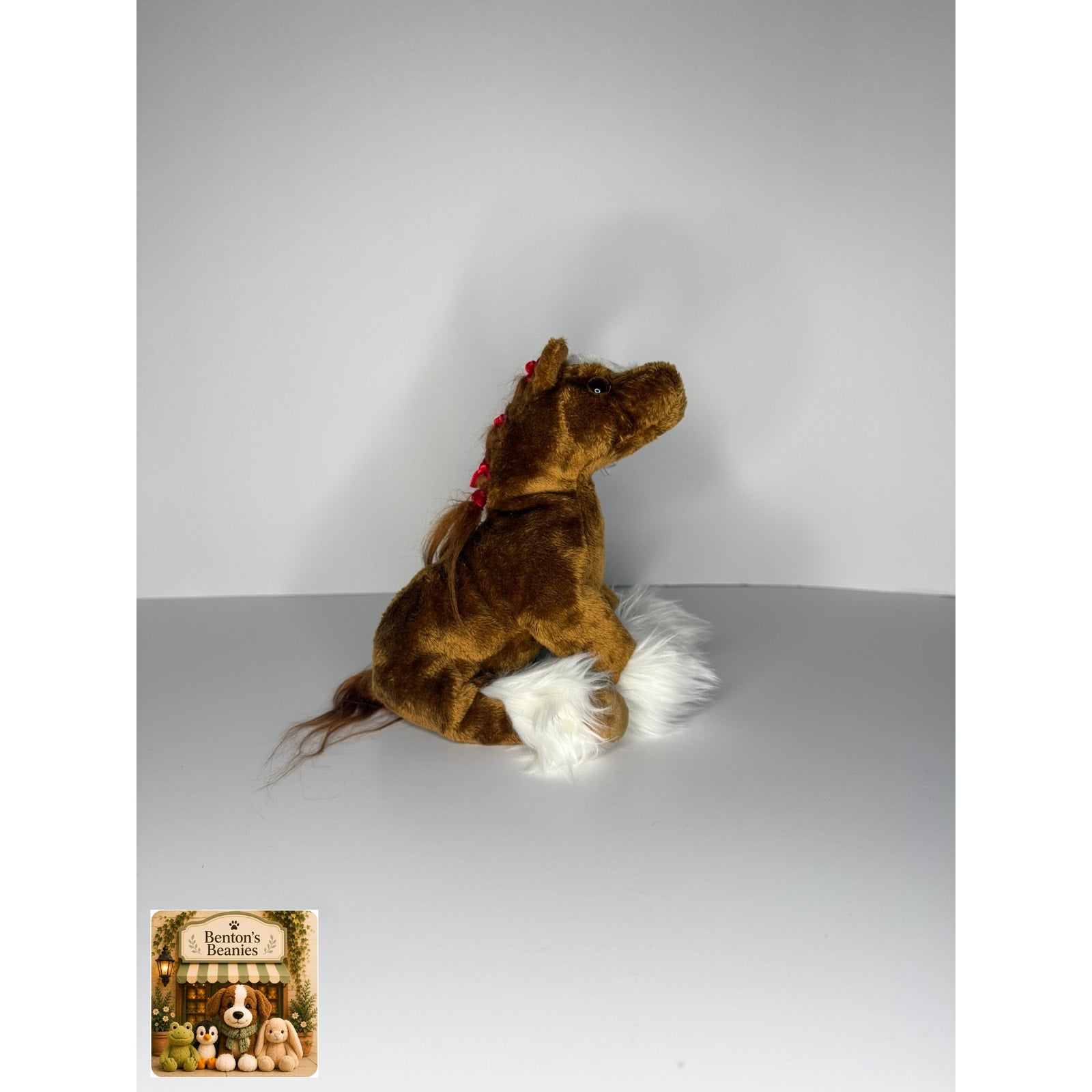 Hoofer the Horse TY Beanie Baby | Mint Heart & Tush Tag