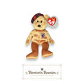 ChariTee the Bear TY Beanie Baby | Mint Heart & Tush Tag