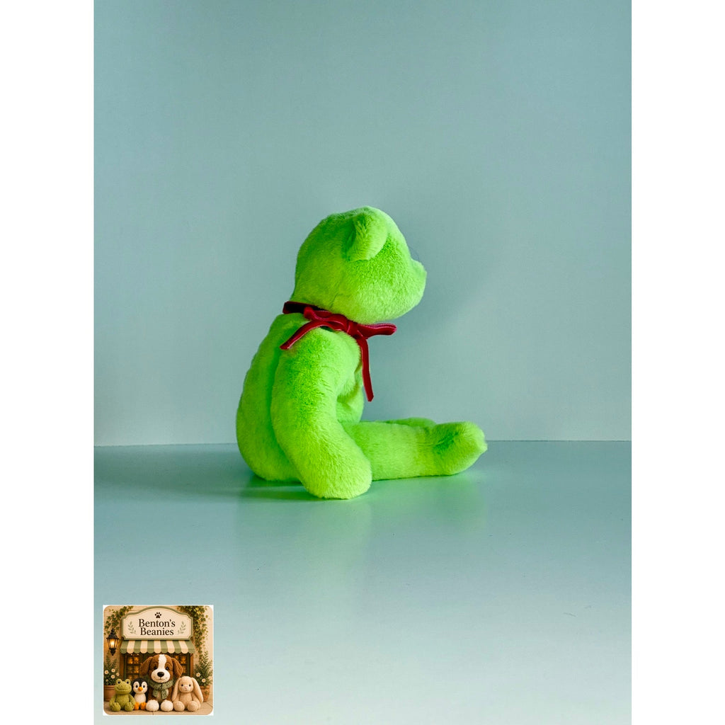 Signature Bear 2023 TY Beanie Baby | Mint heart/Tush Tag NEW