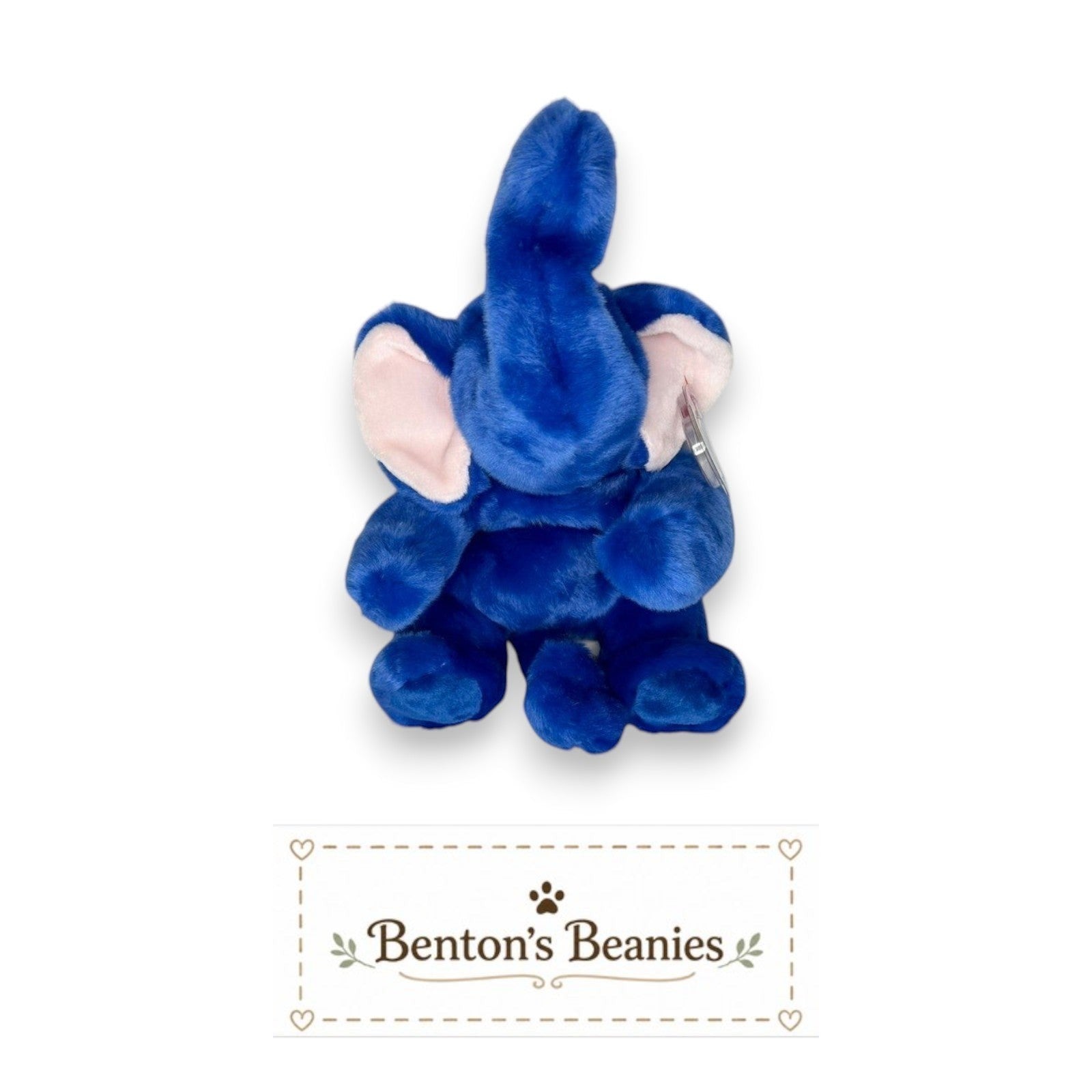 Peanut the Elephant TY Beanie Buddies | Mint Tags