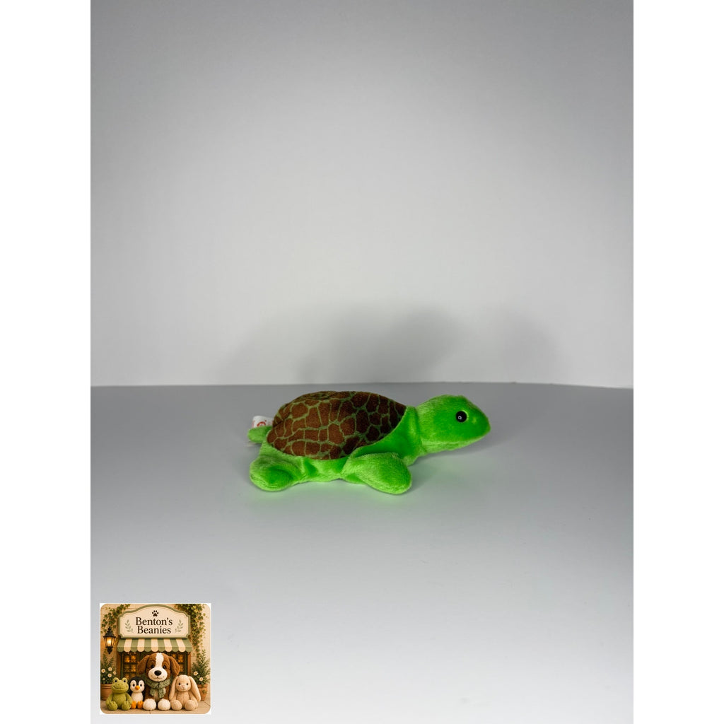 Speedy the Turtle TY Beanie Baby | Mint Heart/Tush Tag