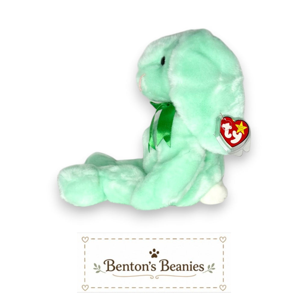 Hippity the Bunny TY Beanie Buddies | Mint Heart & Tush Tags