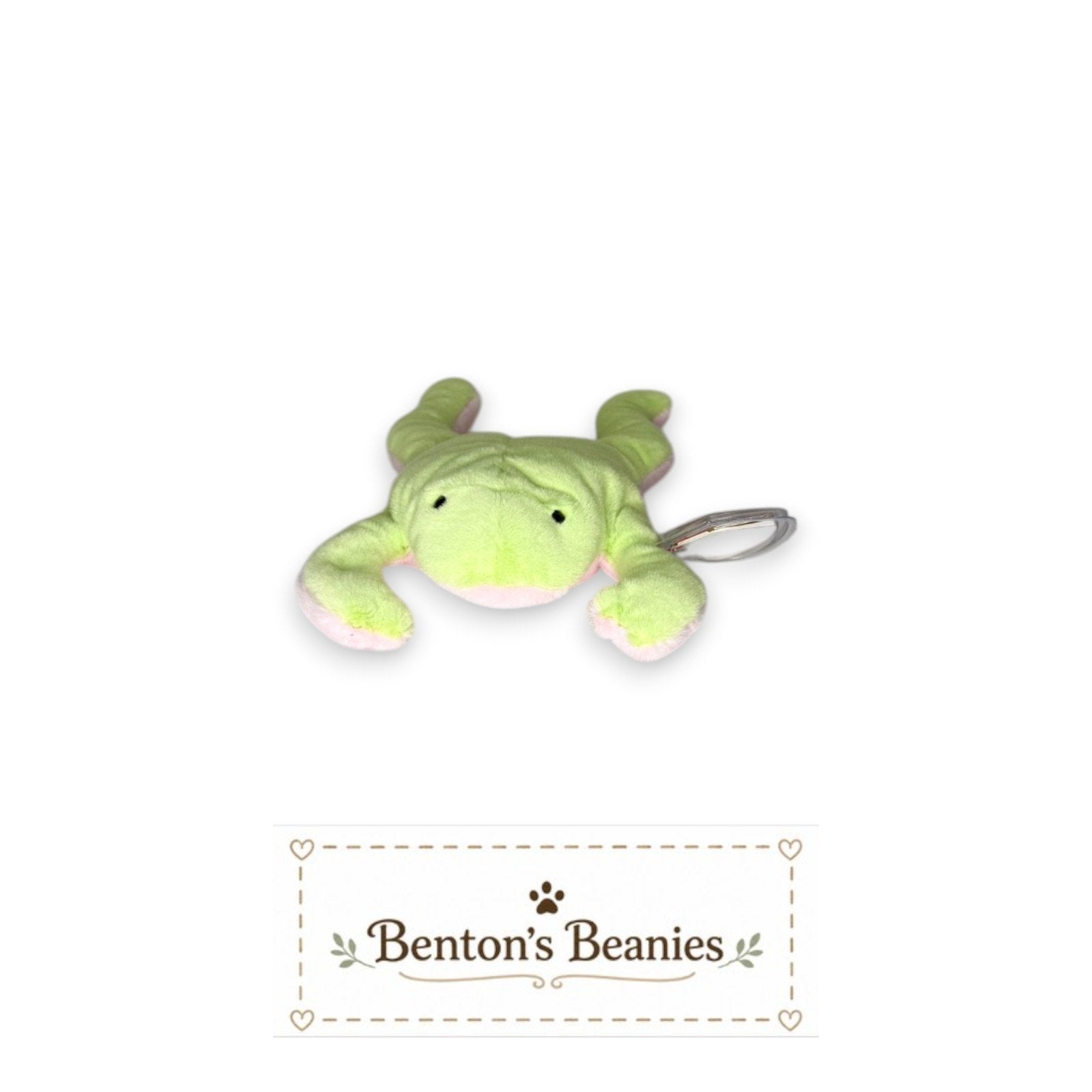 Legs II the Frog TY Beanie Baby | Mint Heart & Tush Tag
