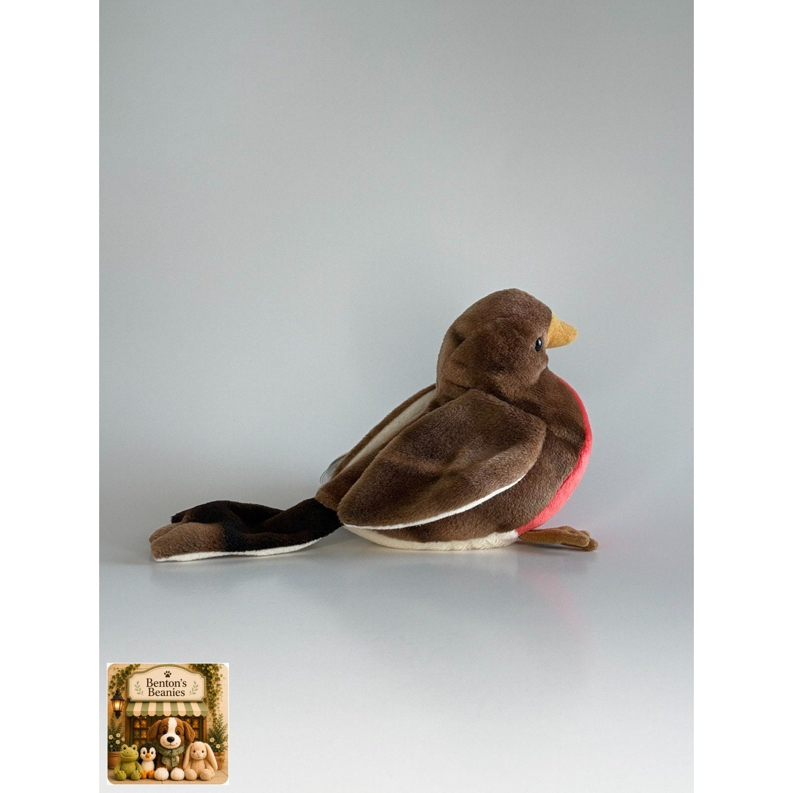 Early the Robin TY Beanie Baby | Mint Heart & Tush Tag