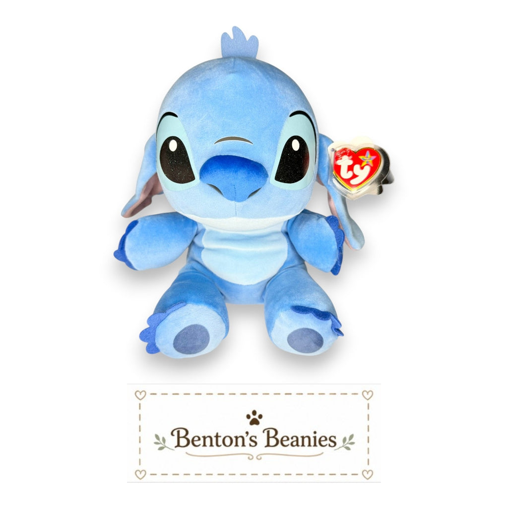 Stitch TY Disney Beanie Buddies | Mint Heart & Tush Tags