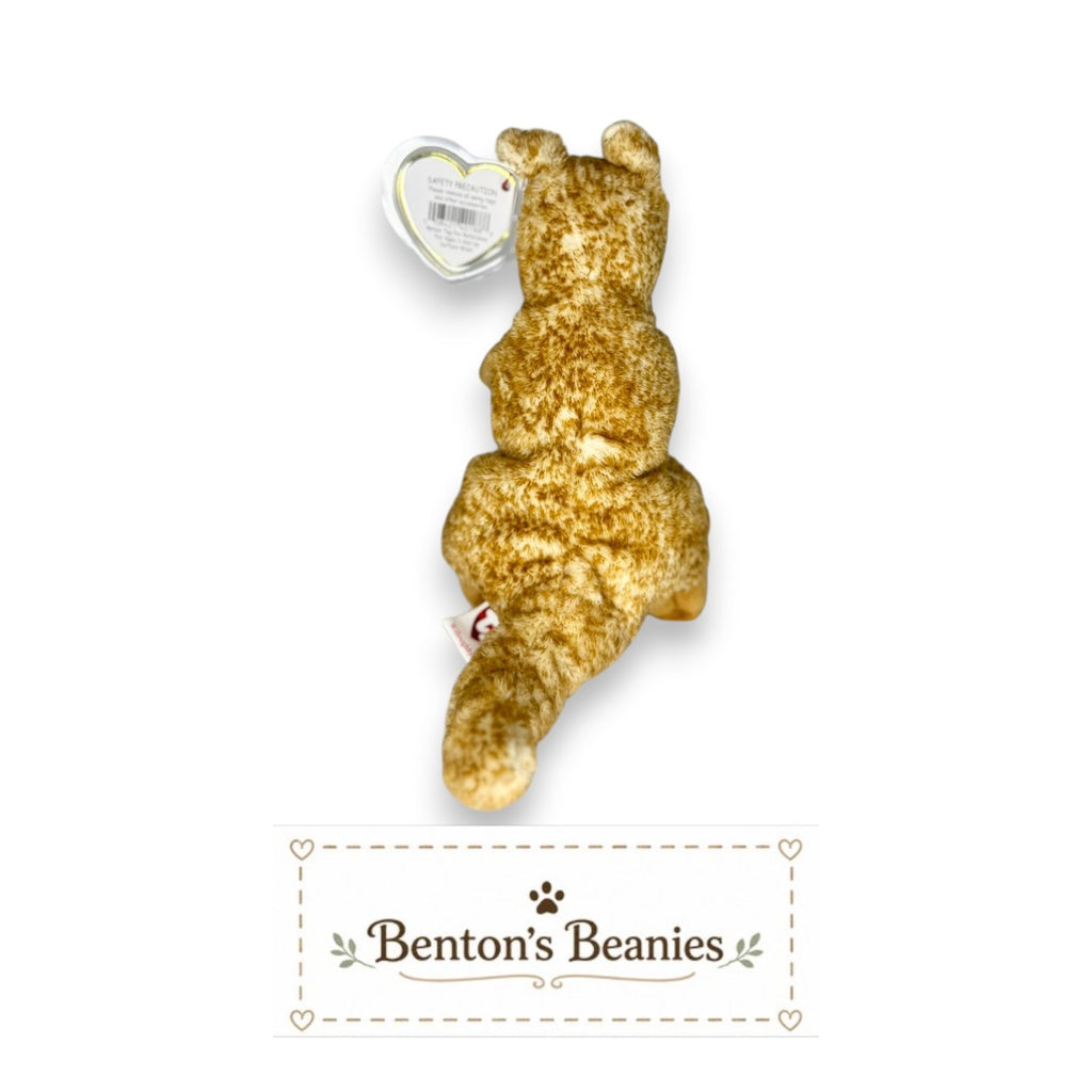 Willoughby the Kangaroo TY Beanie Baby | Mint Heart/Tush Tag