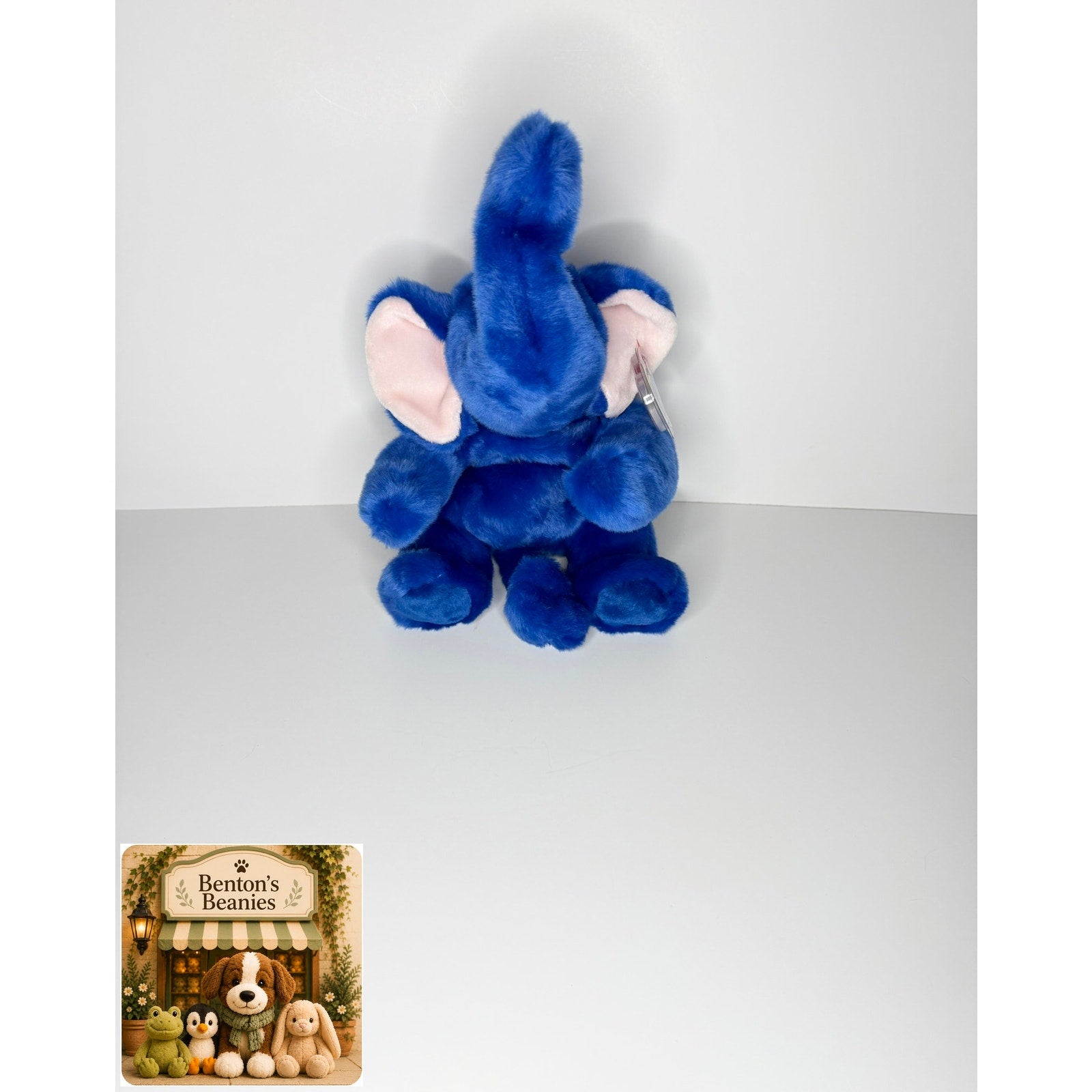 Peanut the Elephant TY Beanie Buddies | Mint Tags