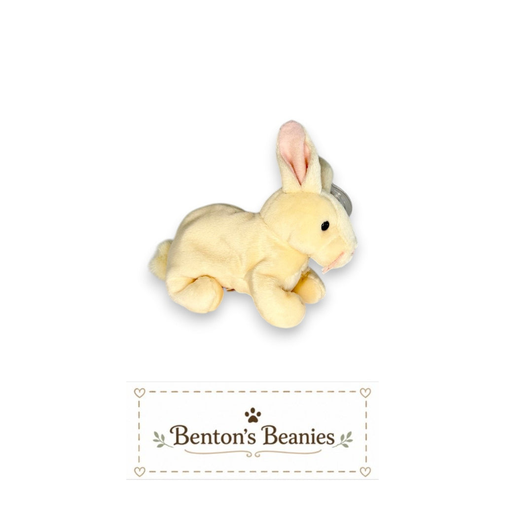 Nibbler the Rabbit TY Beanie Baby | Mint Heart & Tush Tag