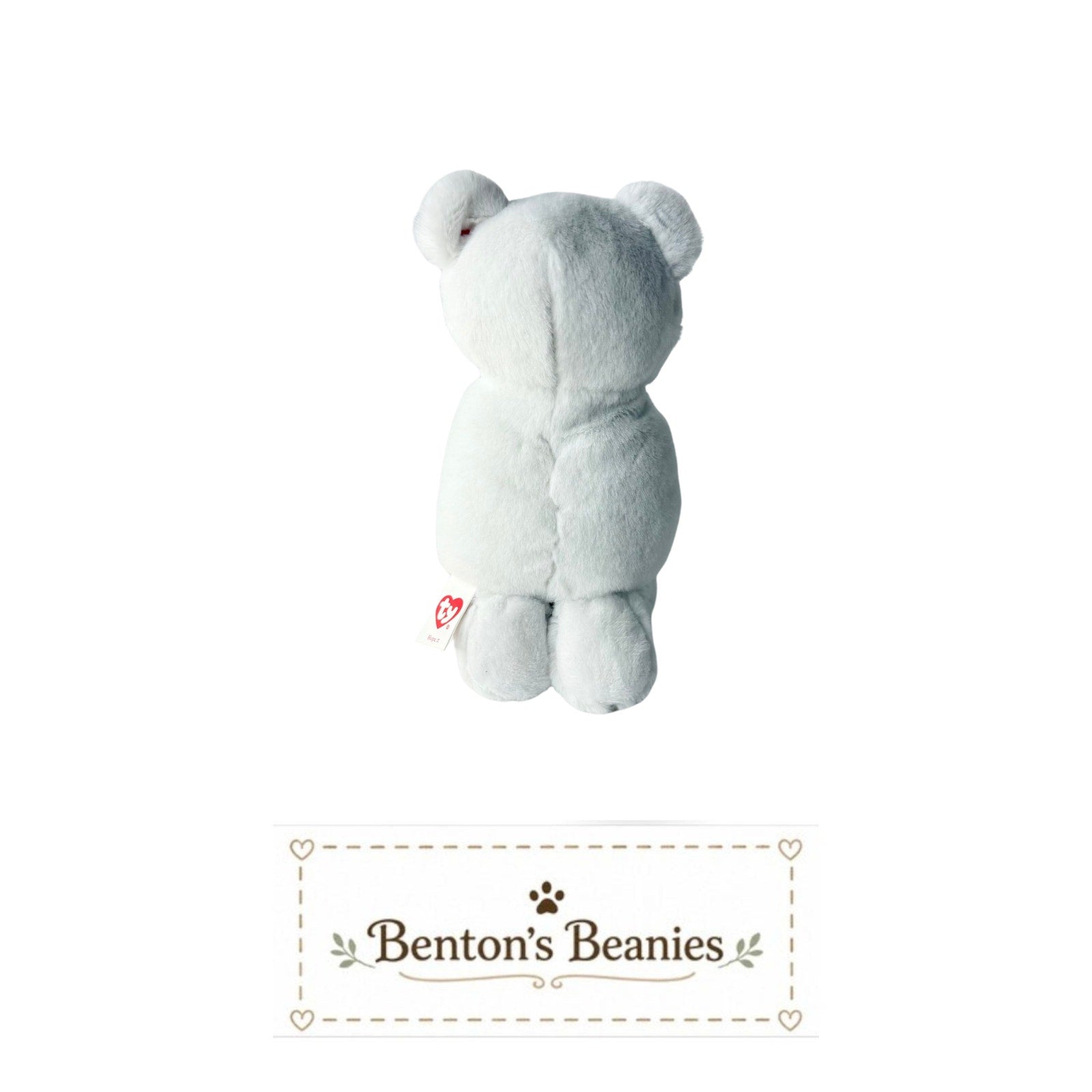 Hope II the Bear TY Beanie Baby | Mint Heart & Tush Tag
