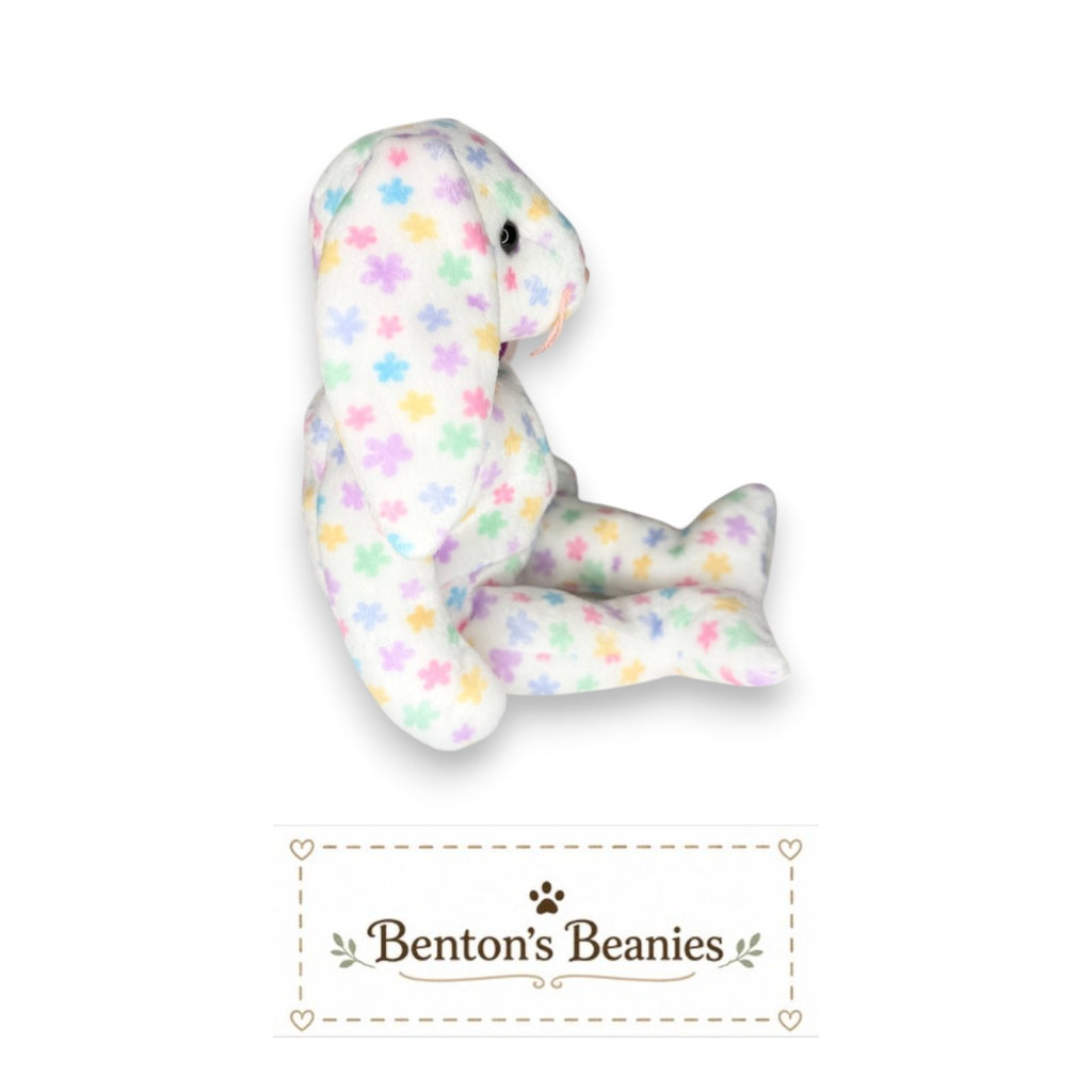 Springfield the Bunny TY Beanie Baby | Mint Heart/Tush Tag