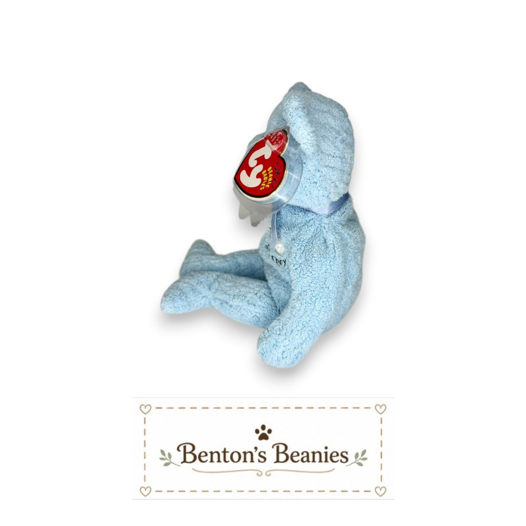 Baby Boy the Bear TY Beanie Baby | Mint Heart & Tush Tag