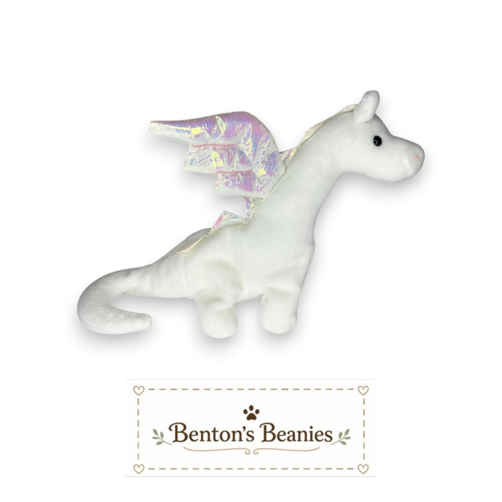 Magic the Dragon TY Beanie Baby | Mint Heart & Tush Tag