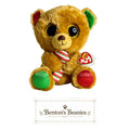 Bella the Holiday Bear TY Large Beanie Boo | Mint Heart Tags