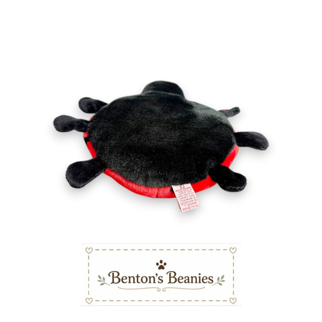 Lucky the Ladybug TY Beanie Buddies | Mint Heart & Tush Tags