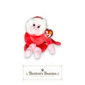 Foster the Monkey TY Beanie Baby | Mint Heart & Tush Tag