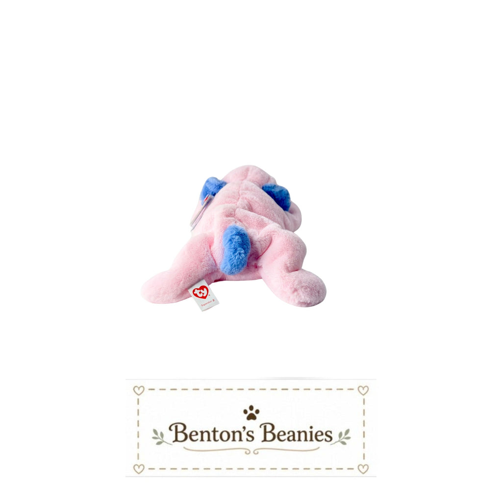 Squealer II the Pig TY Beanie Baby | Mint Heart & Tush Tag