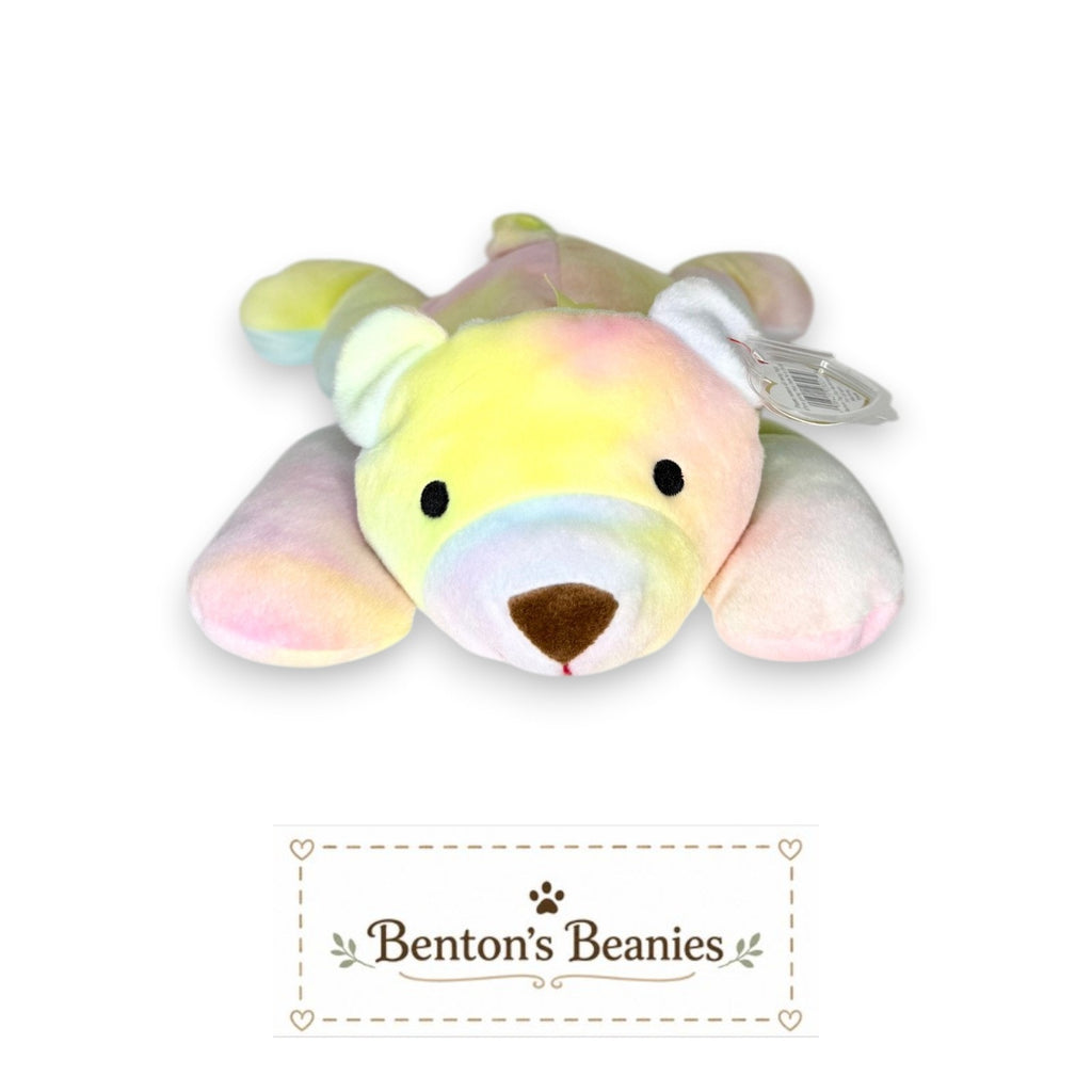 Sherbet the Rainbow Bear TY Pillow Pal | Mint Tags