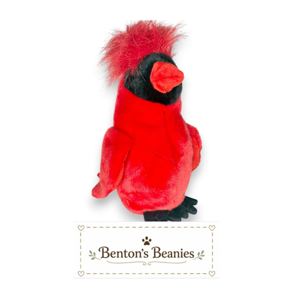 Mac the Cardinal TY Beanie Buddies | GOOD Heart & Tush Tag