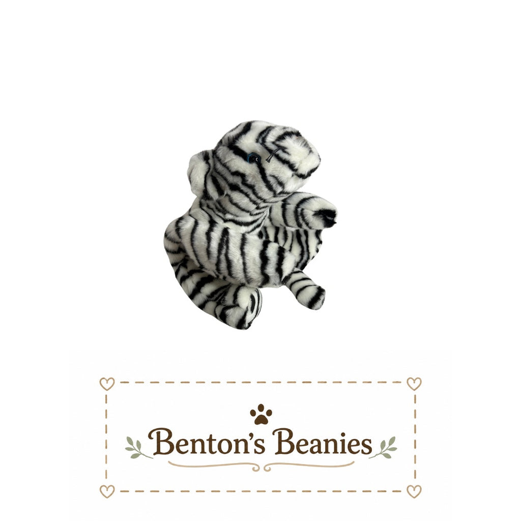 Blizzard the Snow Leopard TY Beanie Buddies | Mint Tags