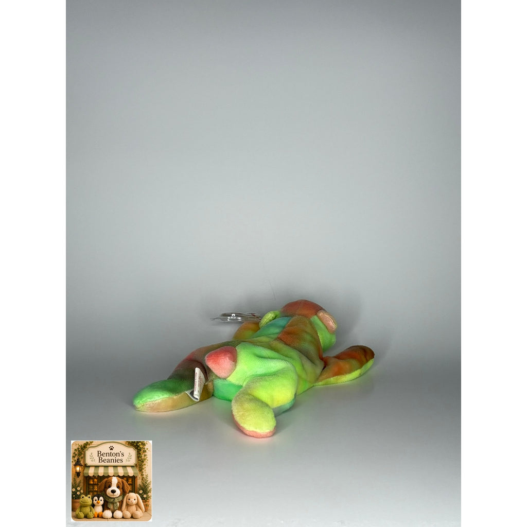 Sammy the Bear TY Beanie Baby | Mint Heart/Tush Tag