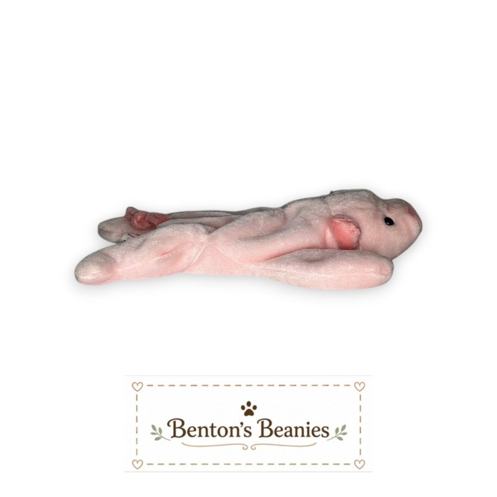 Squealer the Pig TY Beanie Baby | Mint Heart & Tush Tag