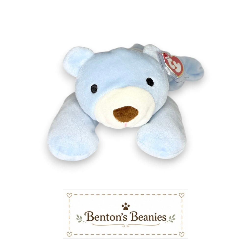 Huggy the Bear TY Pillow Pal | Mint Heart & Tush Tags