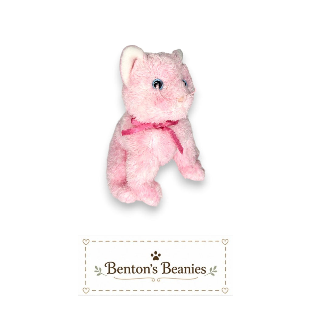 Fleur the Cat TY Beanie Baby | Mint Heart & Tush Tag