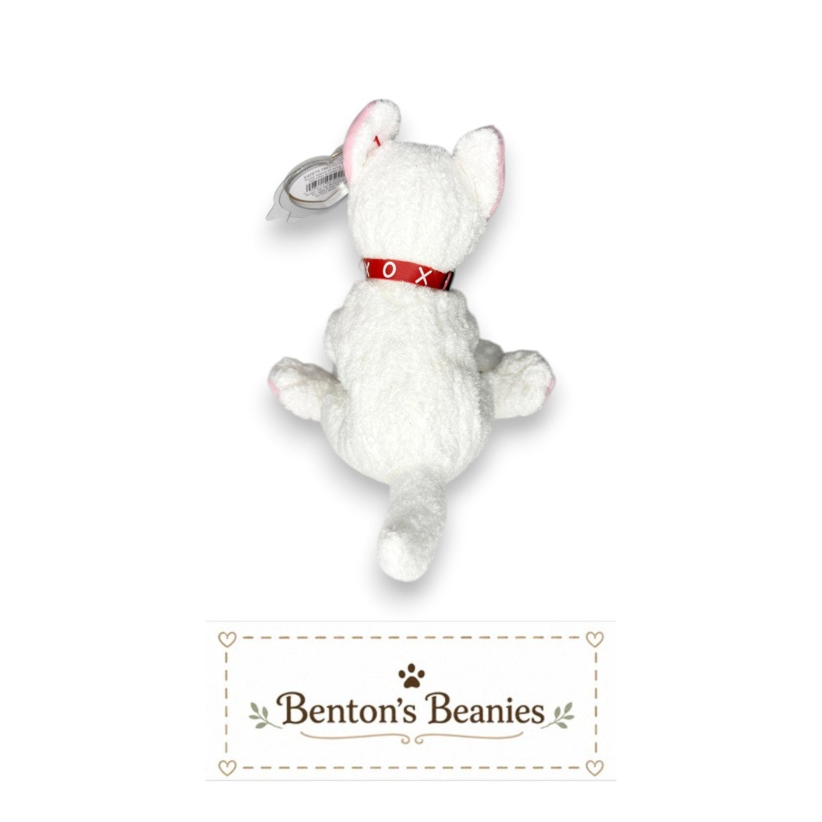 Cupid the Dog TY Beanie Baby | Mint Heart & Tush Tag