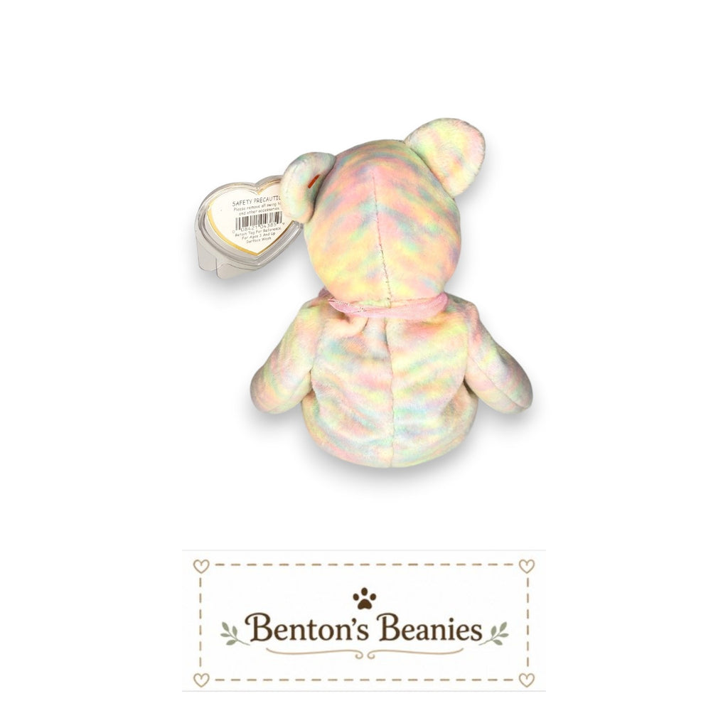 Celebrate the Bear TY Beanie Baby | Mint Heart & Tush Tag