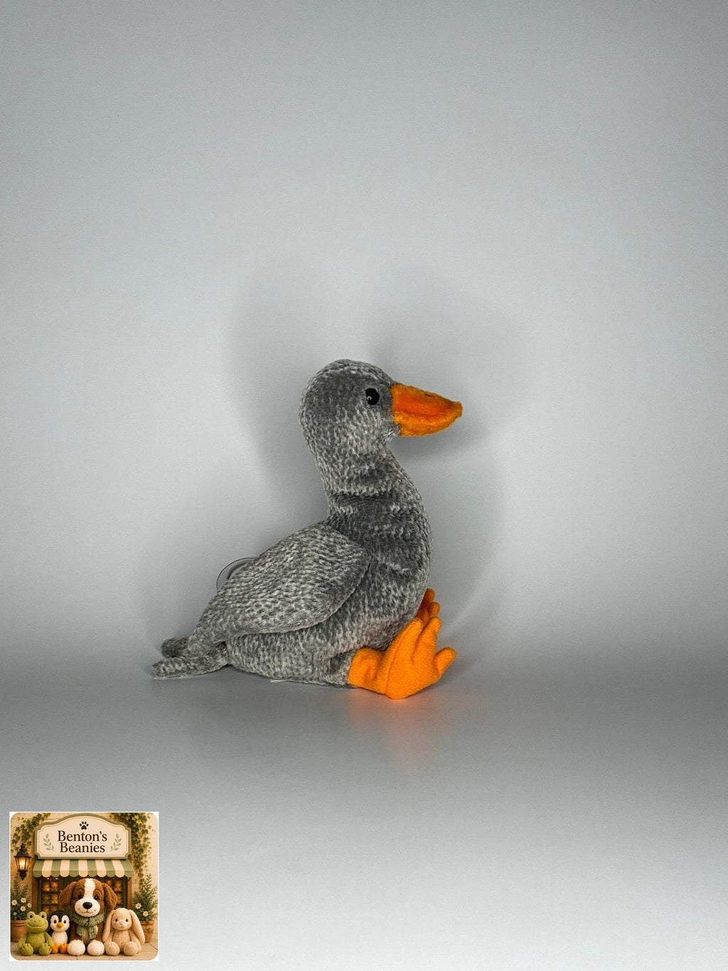 Honks the Goose TY Beanie Baby | Mint Heart & Tush Tag