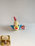 Aruba the Fish TY Beanie Baby | Mint Heart & Tush Tags