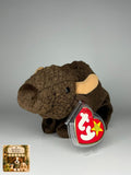 Roam the Buffalo TY Beanie Baby | Mint Heart & Tush Tag